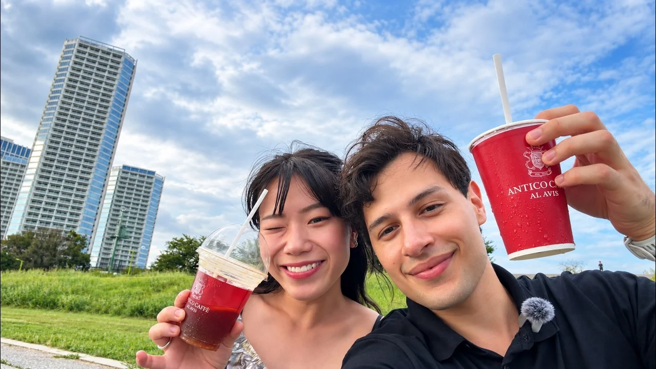 Miniatura original do vlog sobre viver no Japão